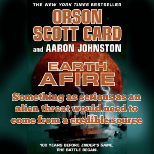 Two Teasers: Earth Afire and Questing for a Dream