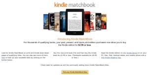 How Kindle Matchbook will Save Your Christmas