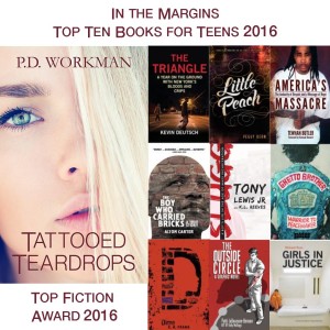Tattooed Teardrops wins Top Fiction Book for Teens
