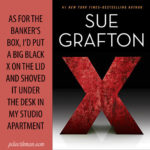 Excerpt from Sue Grafton's X