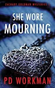 She Wore Mourning | pdworkman.com She Wore Mourning a private investigator mystery by P.D. Workman