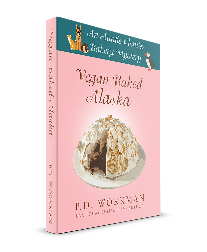 vegan baked alaska