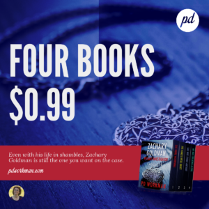 Get started on the Zachary Goldman series
