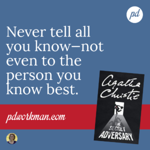 Excerpt from The Secret Adversary