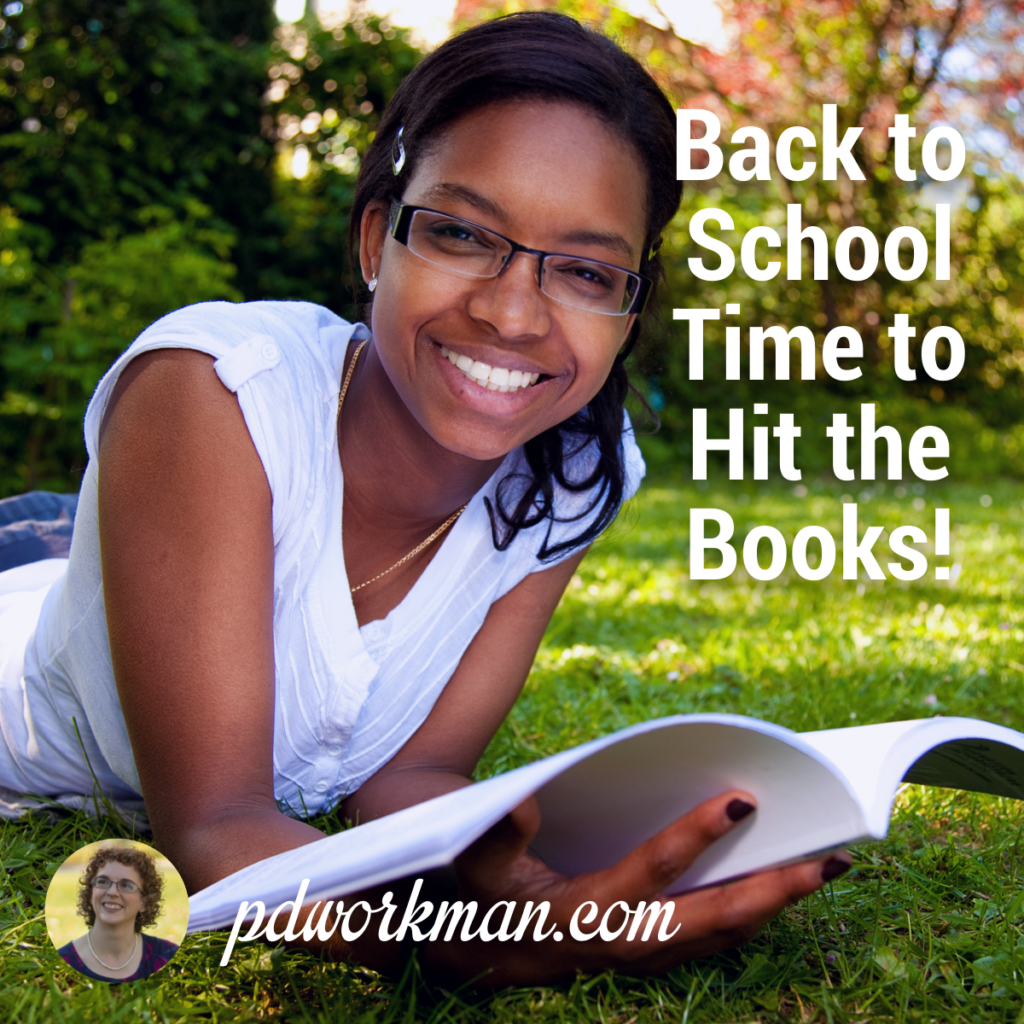 Back to School Time to Hit the books