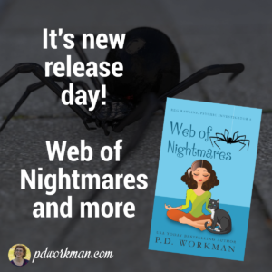 It's new release day! Web of Nightmares and more