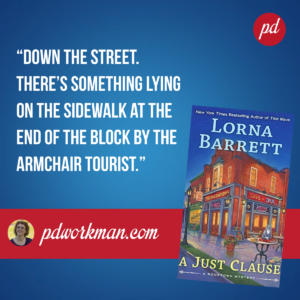 Another Murder in Booktown: A Just Clause