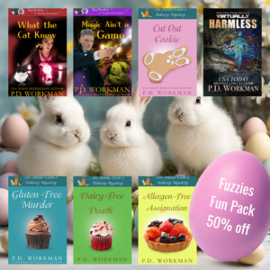 7 books with bunnies "Fuzzies Fun Pack 50% off"