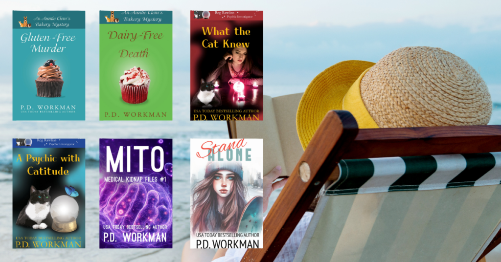 6 books in the summer reading bundle