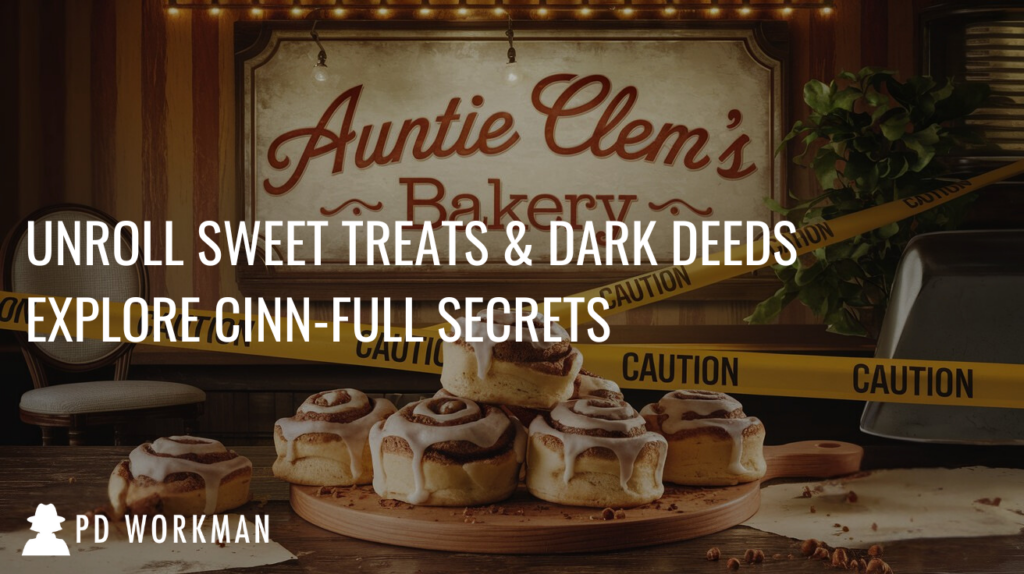 auntie clem's bakery with cinnamon rolls