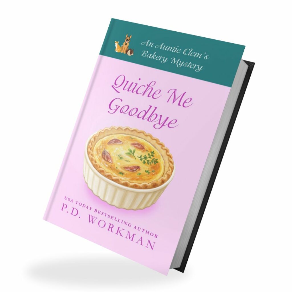 quiche me goodbye book mockup