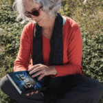 they sold her story square | pdworkman.com woman reading They Sold Her Story zachary goldman mystery series