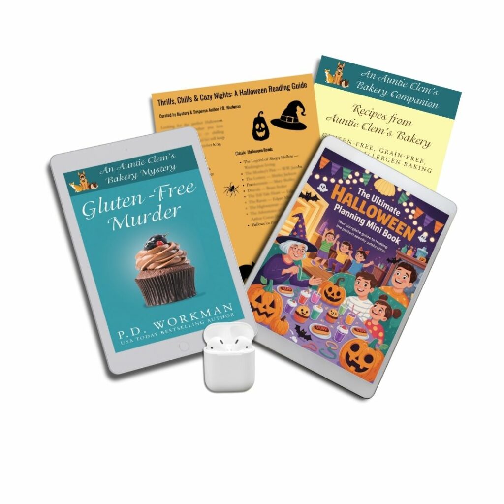 Halloween bonus pack reading culinary cozy mysteries by p.d. workman