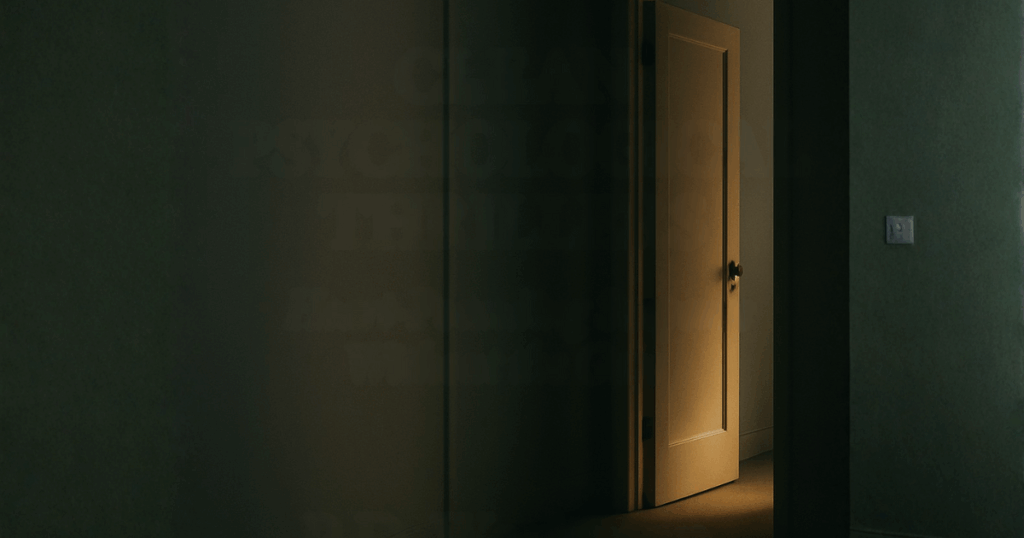 empty hallway clean psychological thriller | pdworkman.com An empty hallway with a door standing ajar. Symbolic of clean psychological thrillers.