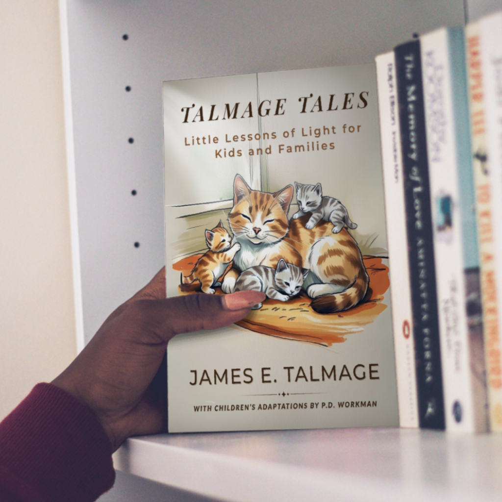 Talmage Tale on nursery shelf
