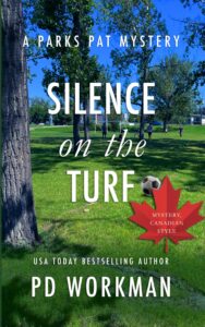 Cover Silence on the Turf A Parks Pat police procedural mystery by P.D. Workman