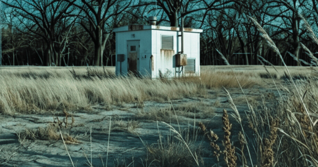 Pumphouse in Refinery Park (computer generated)