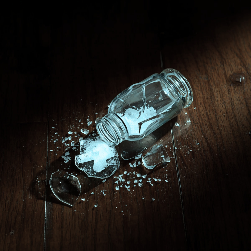 broken salt shaker