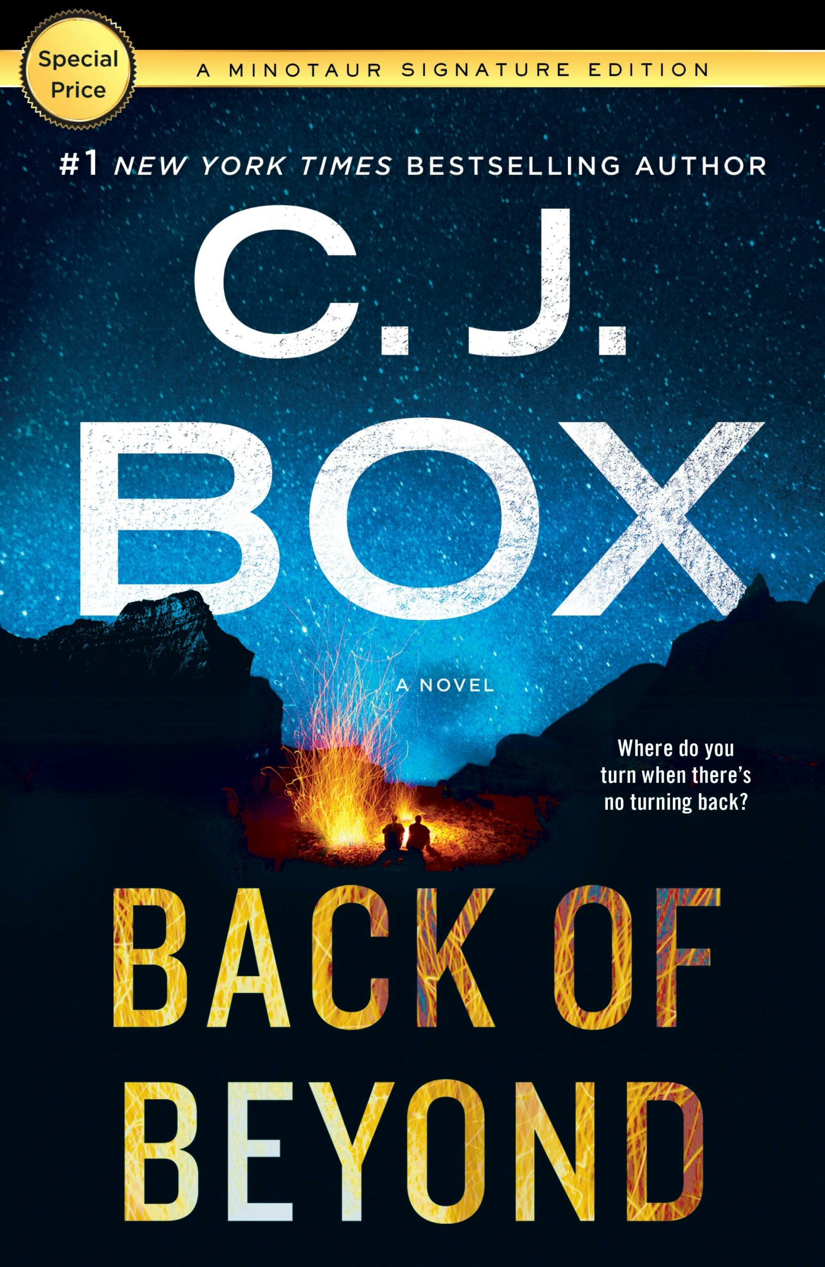 Cover of Back of Beyond by C. J. Box.