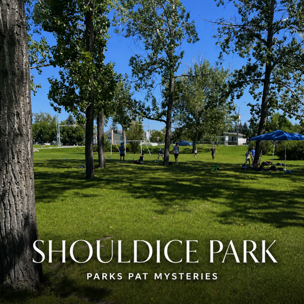 Shouldice Park athletic fields in Calgary, setting for Silence on the Turf.