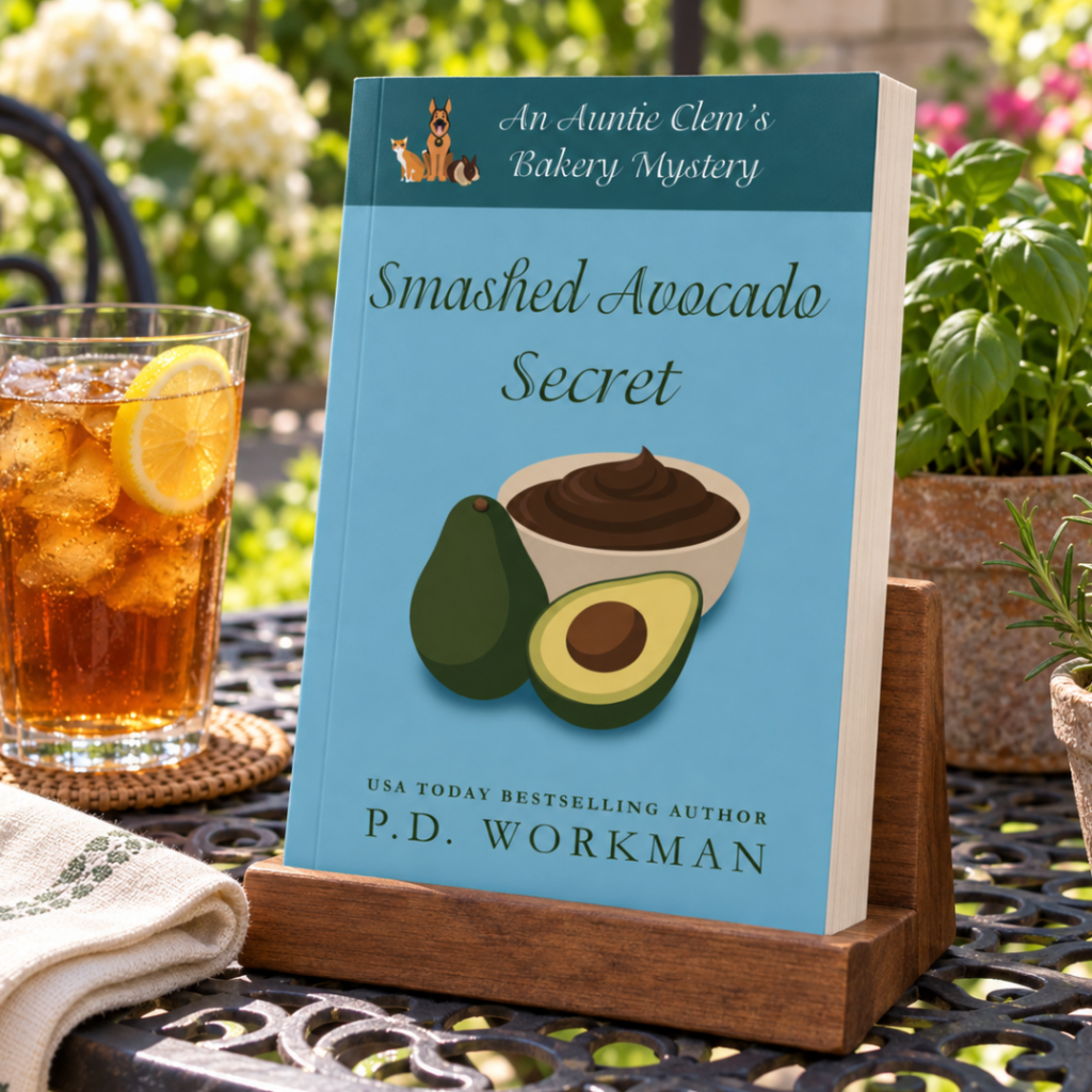 smashed avocado secret an auntie clem's bakery culinary cozy mystery by p.d. workman