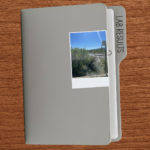 folder on desk